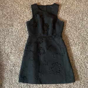 Brocade black mini dress!
